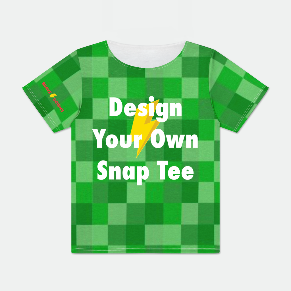 Design Your Own Snap Tee