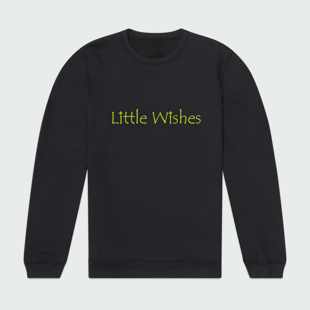 Little Wishes Lime Logo Sweatshirt