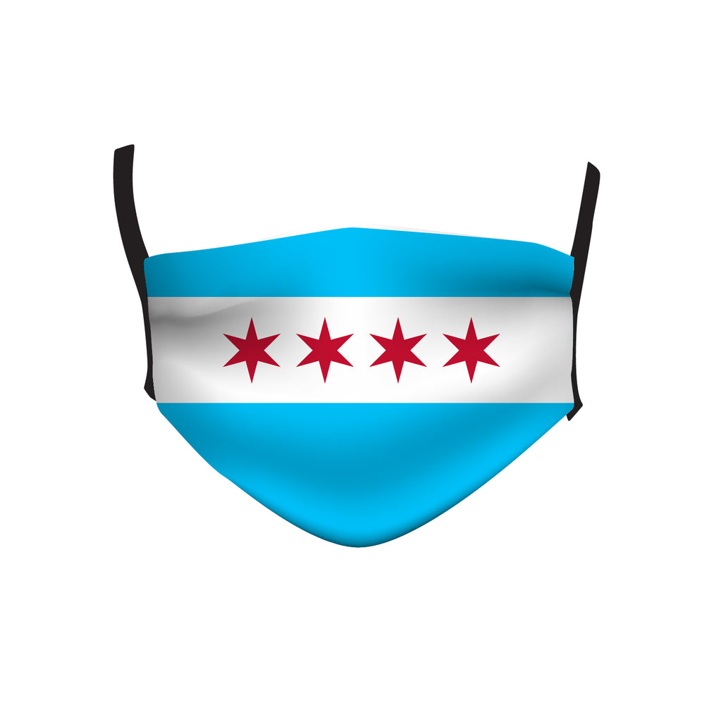 CHICAGO FLAG MASK