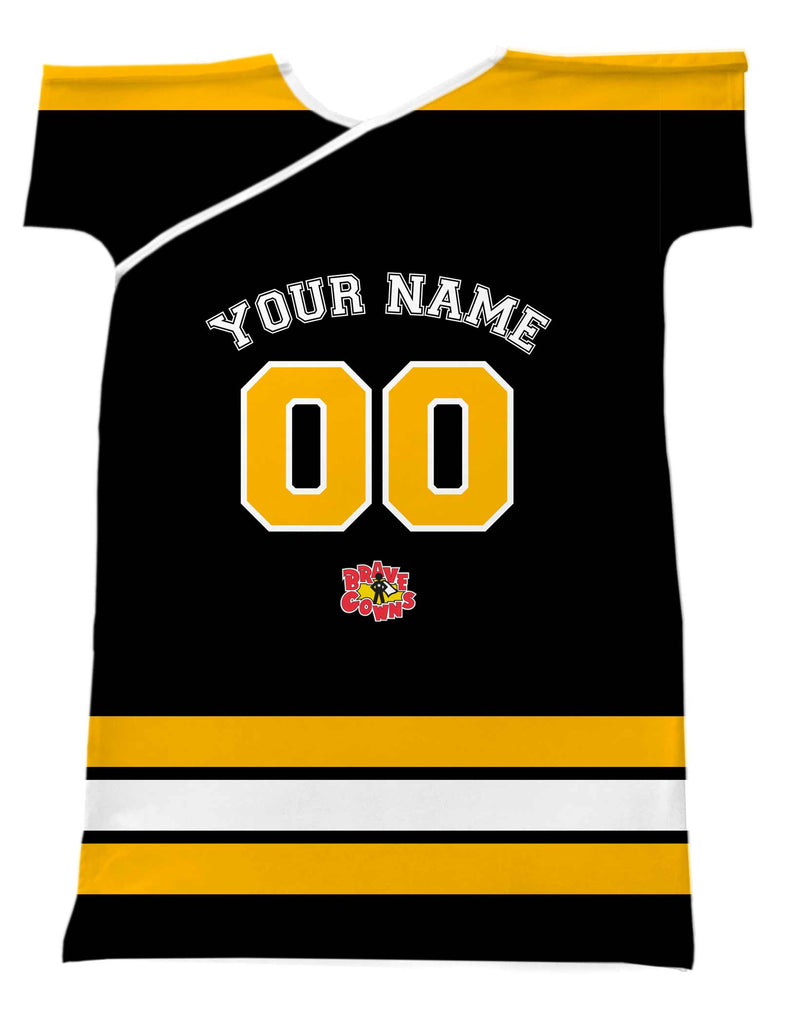 PERSONALIZE A HOCKEY JERSEY BRAVE GOWN