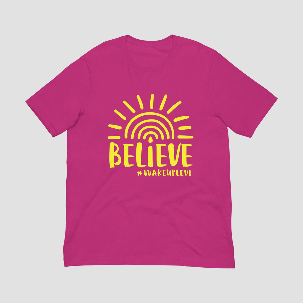 Levi's Believe Berry Adult T-shirt
