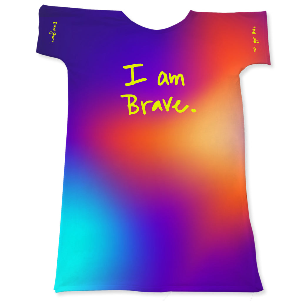 Be Brave Gradient Gown