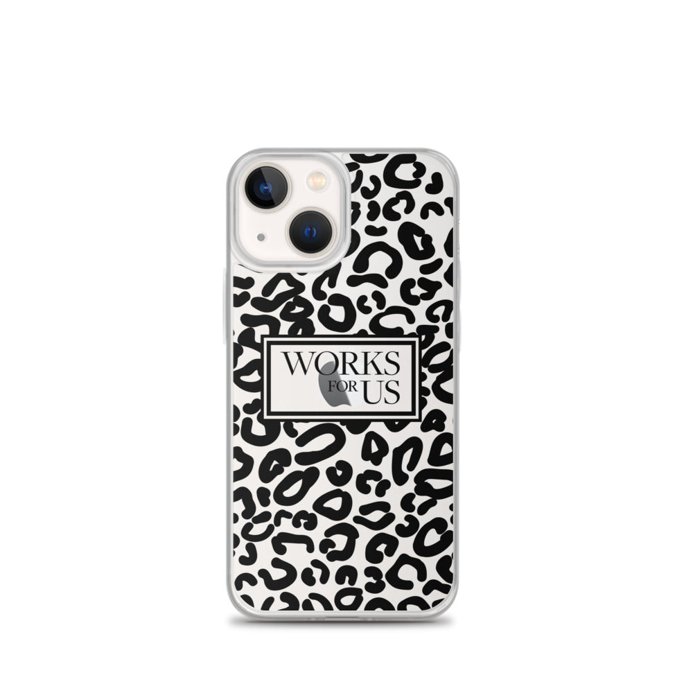 Black Leopard iPhone Case