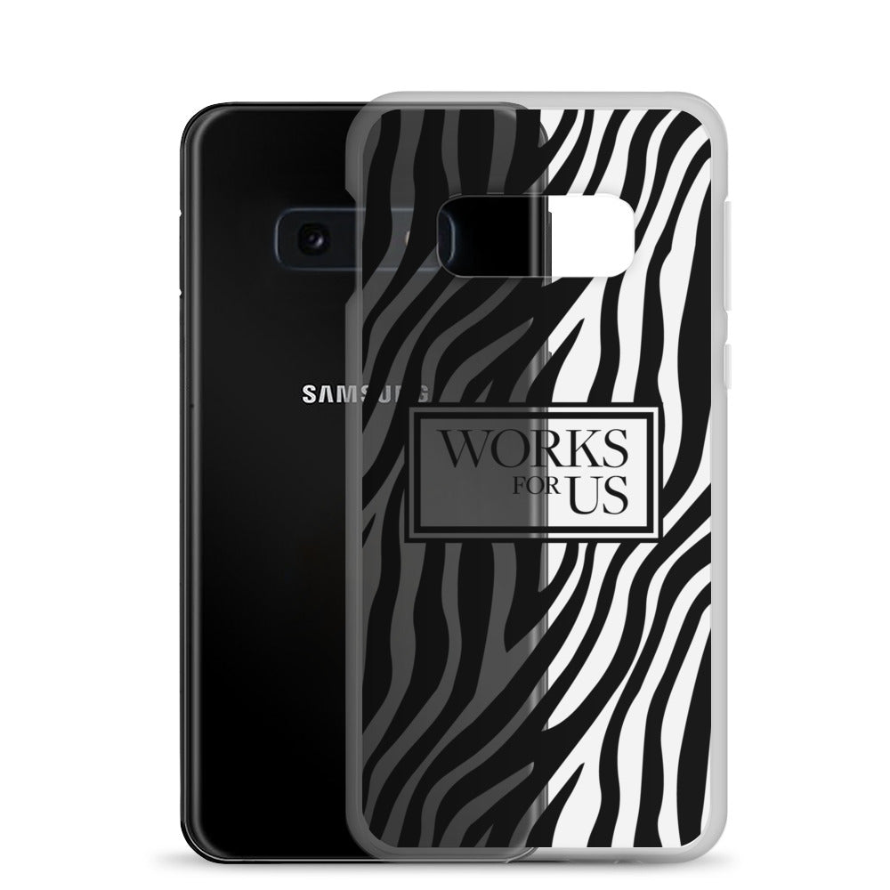 Black Zebra Samsung Case