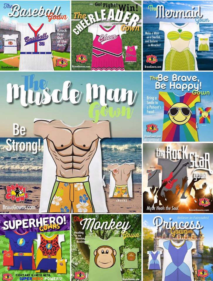 No Child Should Spend Their Summer in the Hospital! All BRAVE GOWNS ON SALE!
