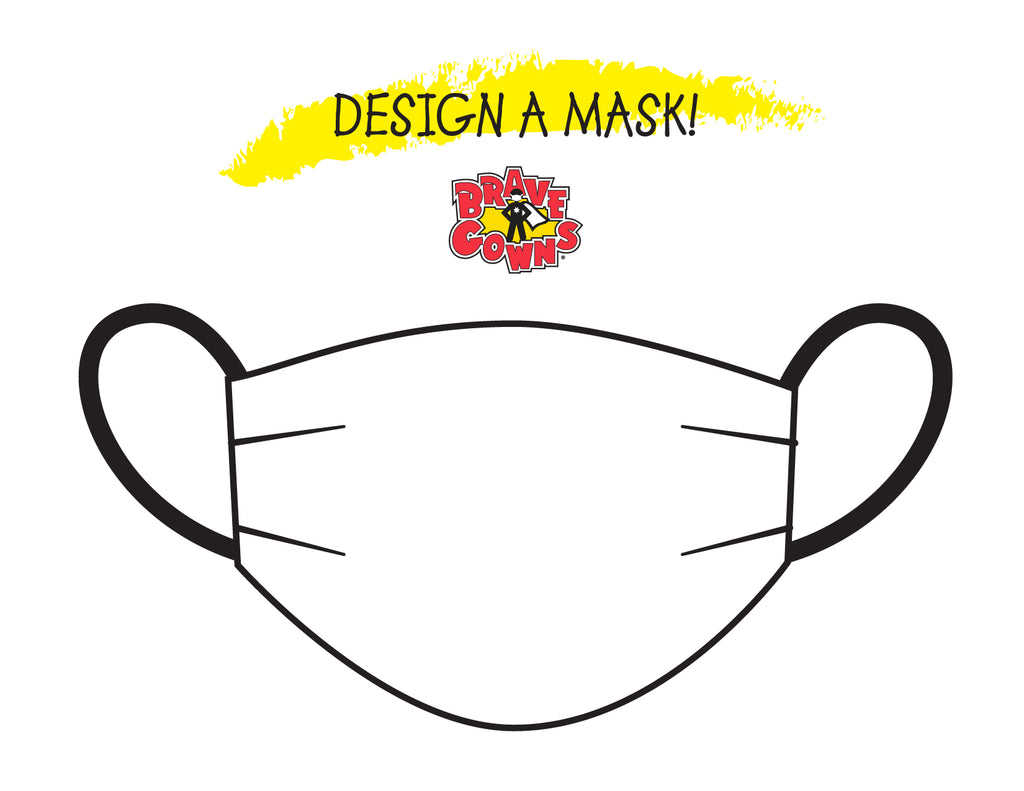 Printable Design A Mask Coloring Sheet! YAY!
