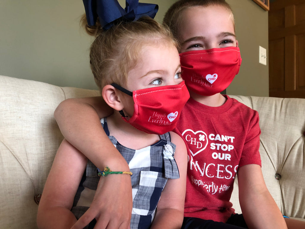SOME CUTIE FACES IN OUR MASKS! WE LOVE TO SEE THE SMILES IN THEIR EYES!