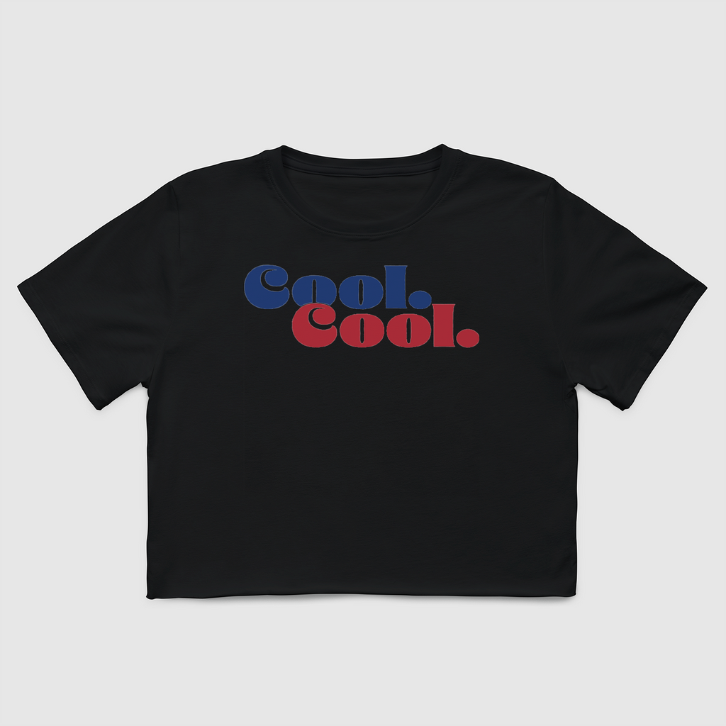 Cool. Cool. Crop Tee