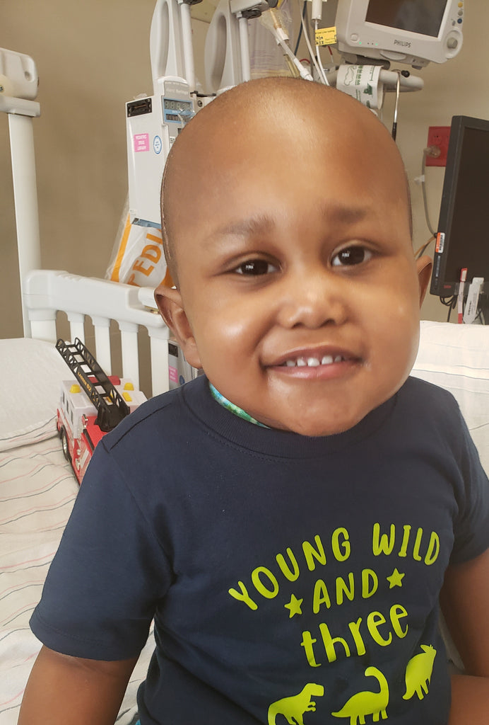 Sponsor A Brave Gown For Two-Year-Old Trey w/ Brain Cancer