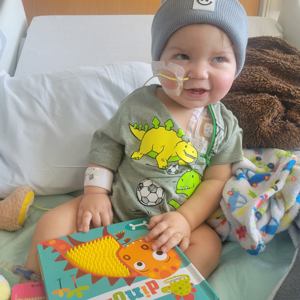 Sponsor A Brave Gown For One-Year-Old Nicho w/a Brain Tumor