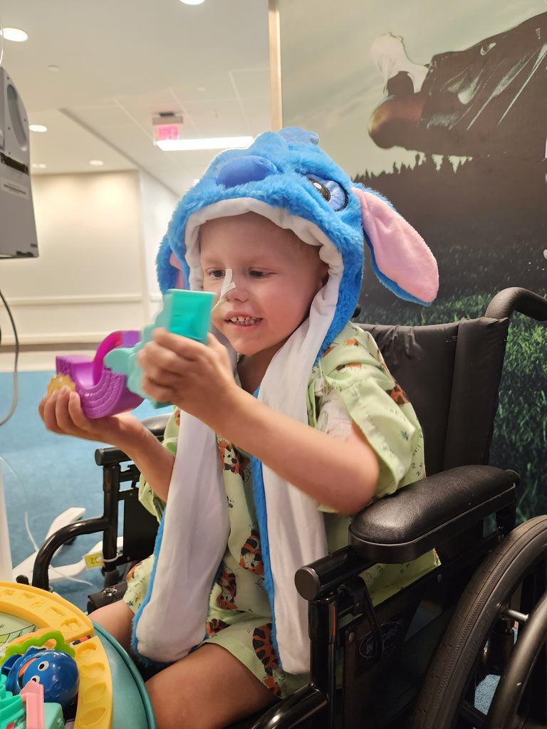 Sponsor A Brave Gown For Three-Year-Old Taylor w/Burkitt's Lymphoma