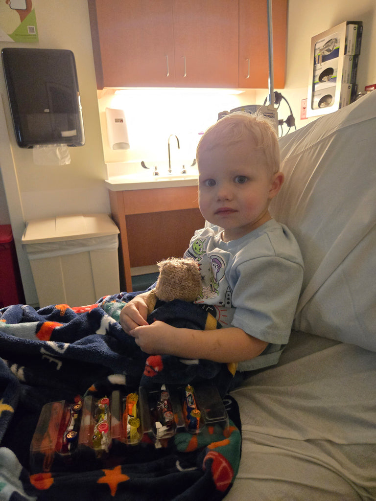 Sponsor A Brave Gown For Two-Year-Old Lawson w/ B-cell ALL-SPONSORED