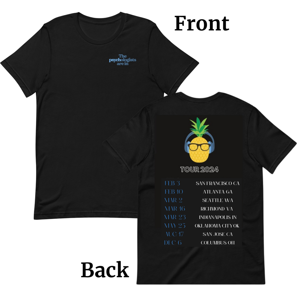 TPAI Logo w/ Pineapple Tour T-shirt