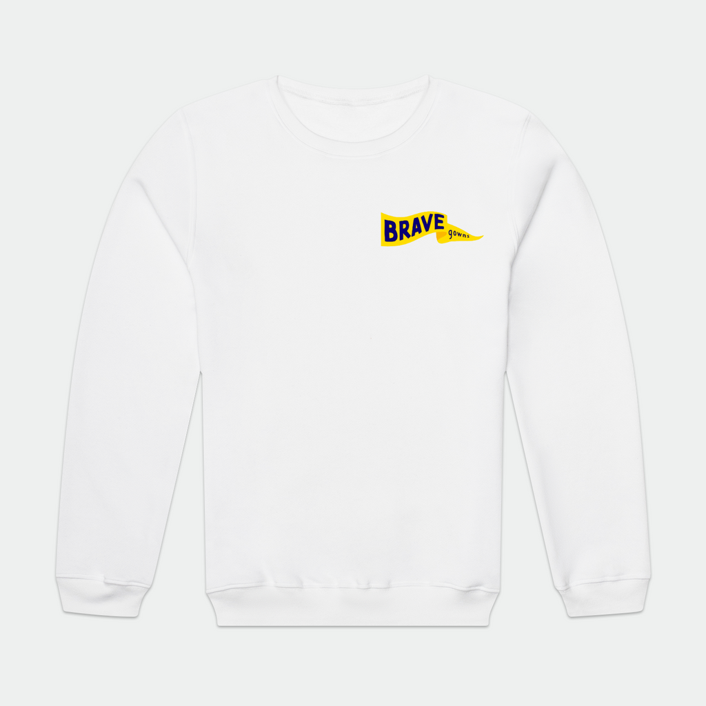 Brave Gowns Banner Sweatshirt