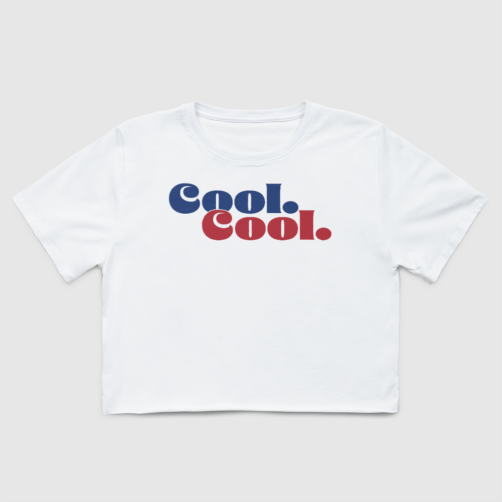 Cool. Cool. Crop Tee