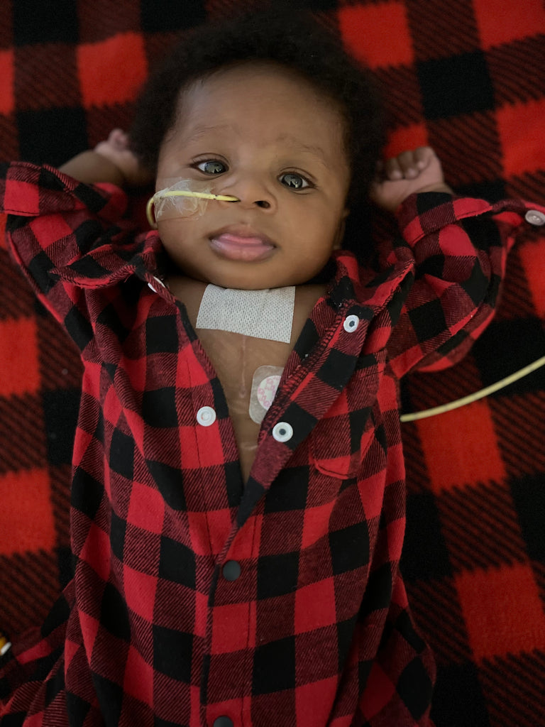 Sponsor A Brave Gown For Precious Two-Year-Old Franklin Having His 3rd Open Heart Surgery-Sponsored
