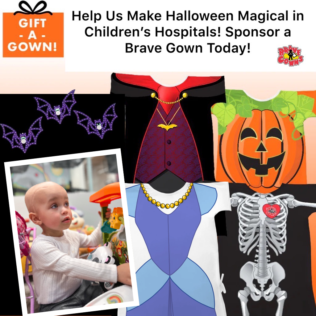 Stand with Lilah: Helping Brave Gowns Bring Halloween to Hospitalized Kids