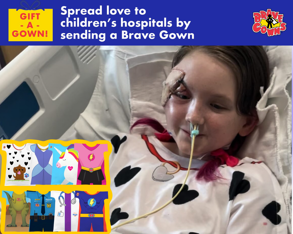 Help Kennedy Spread Brave Gowns To Mott's Children's Hospital