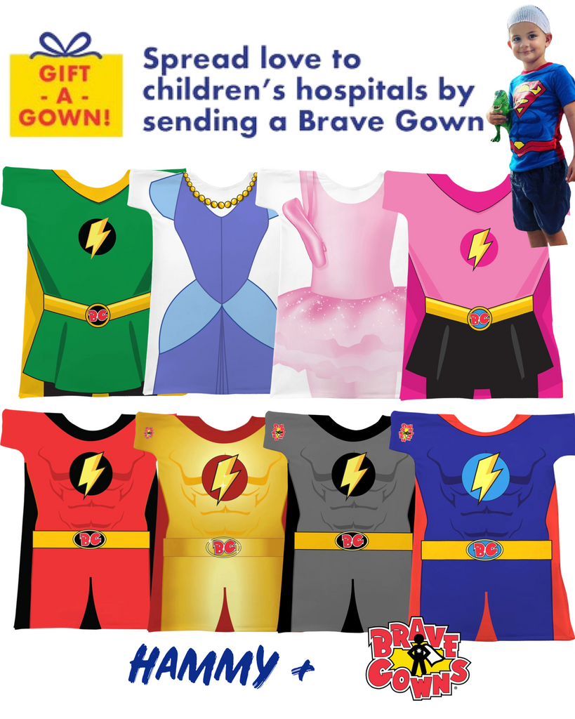 Gift A Brave Gown To A Hospitalized Child at Connecticut Children's w/ Hamza