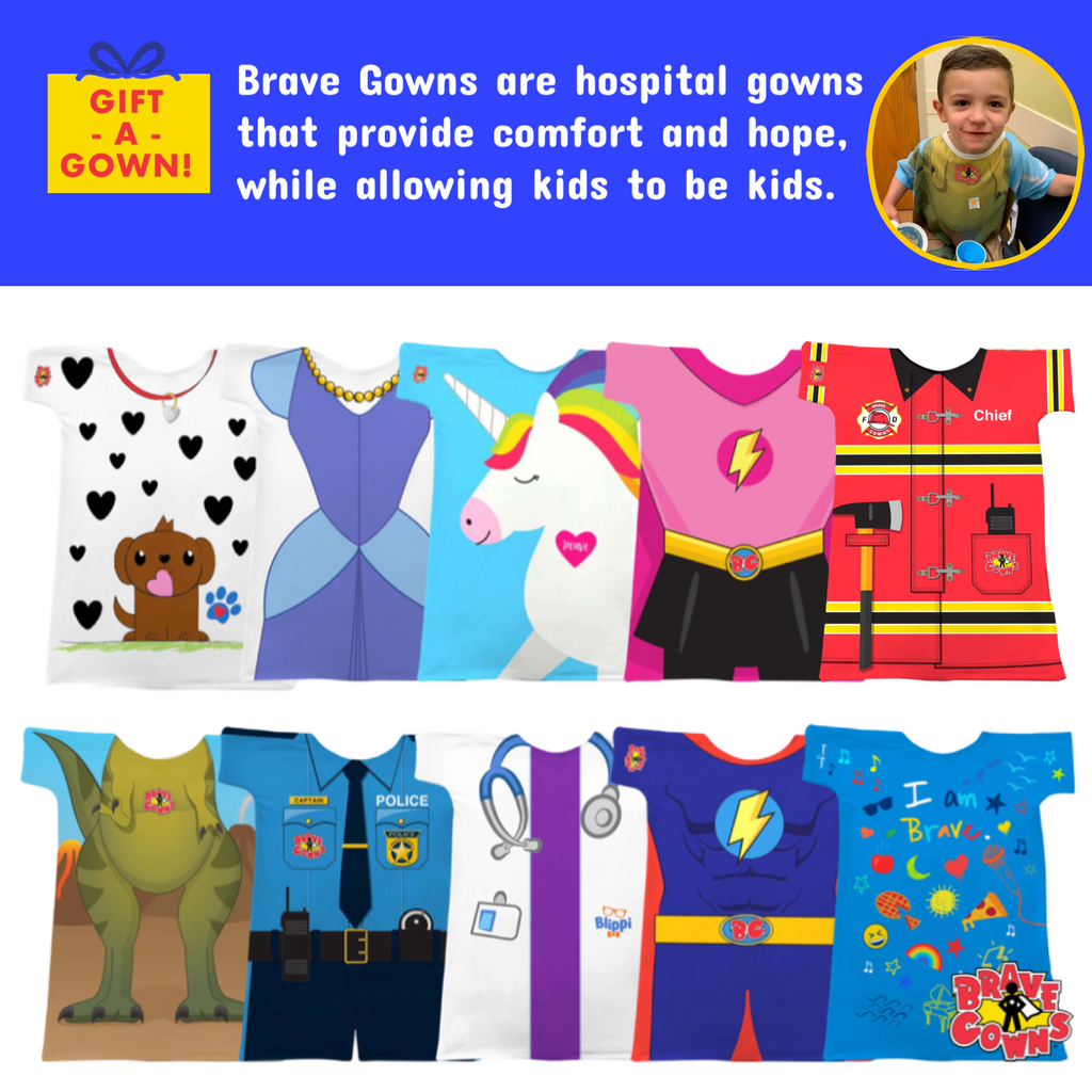 Help Make Brave Gowns Standard Gowns for Kids at Cincinnati Children's Hospital