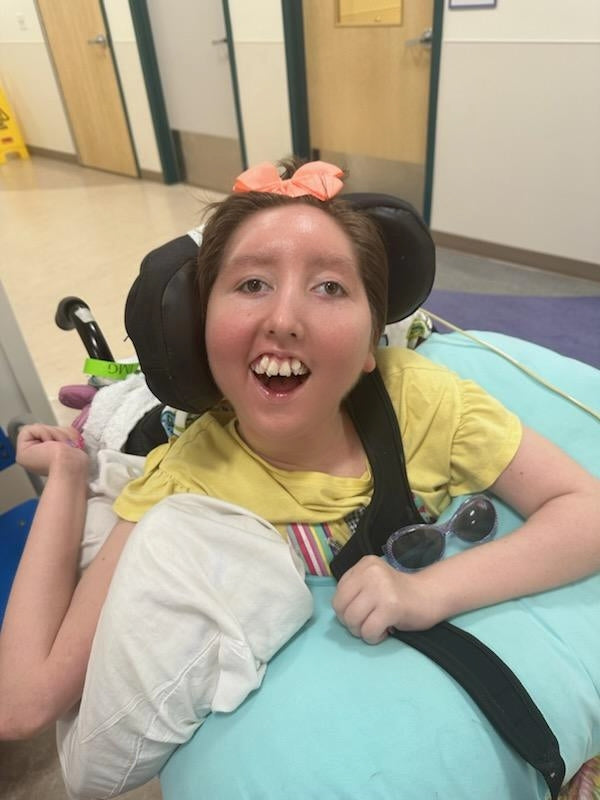 Sponsor A Brave Gown For Teen Lila Who Has Quadriplegic Cerebral Palsy & Leukemia