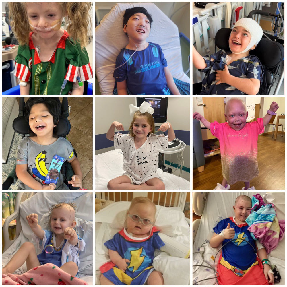 Gift-A-Gown To A Hospitalized Child w/ the Live For Lily Rose Foundati – Brave Gowns