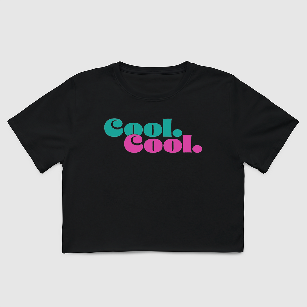 COOL Womens Crop Tee