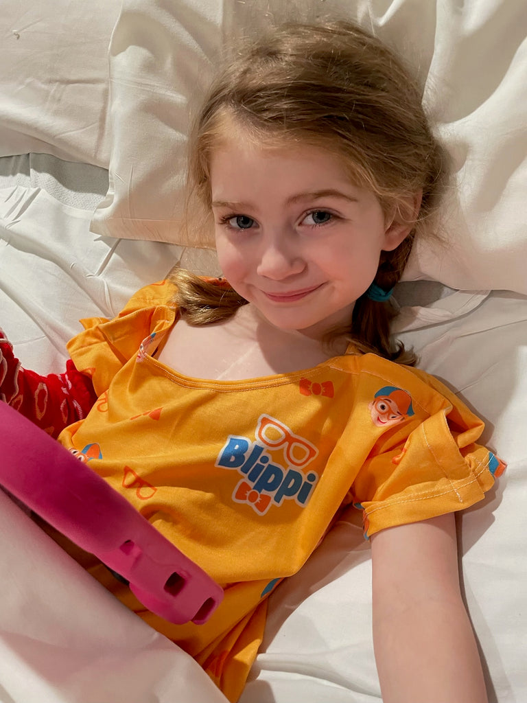 Sponsor a Blippi Brave Gown for a Hospitalized Child