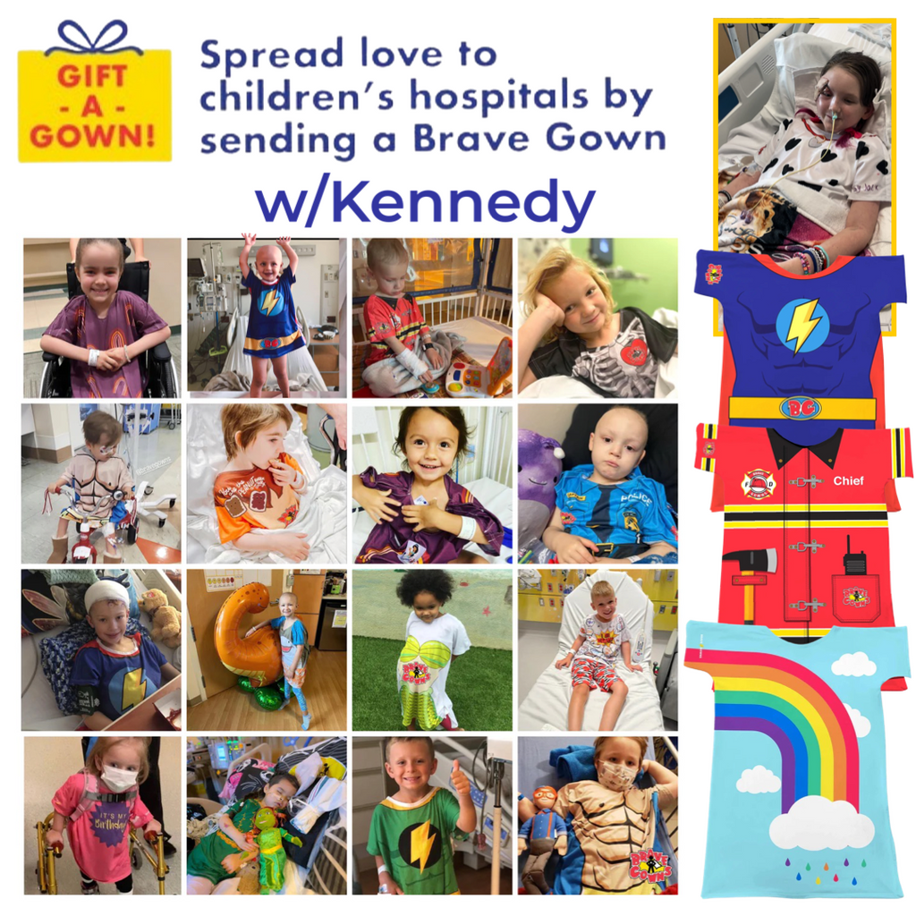 Help Kennedy Spread Brave Gowns To Mott's Children's Hospital