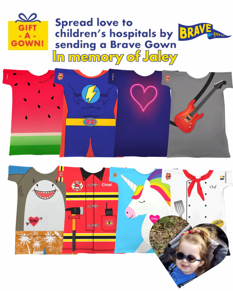 Gift-A-Gown to a Child on Brave Gowns Waiting List in Honor of Jaley's 7th Birthday