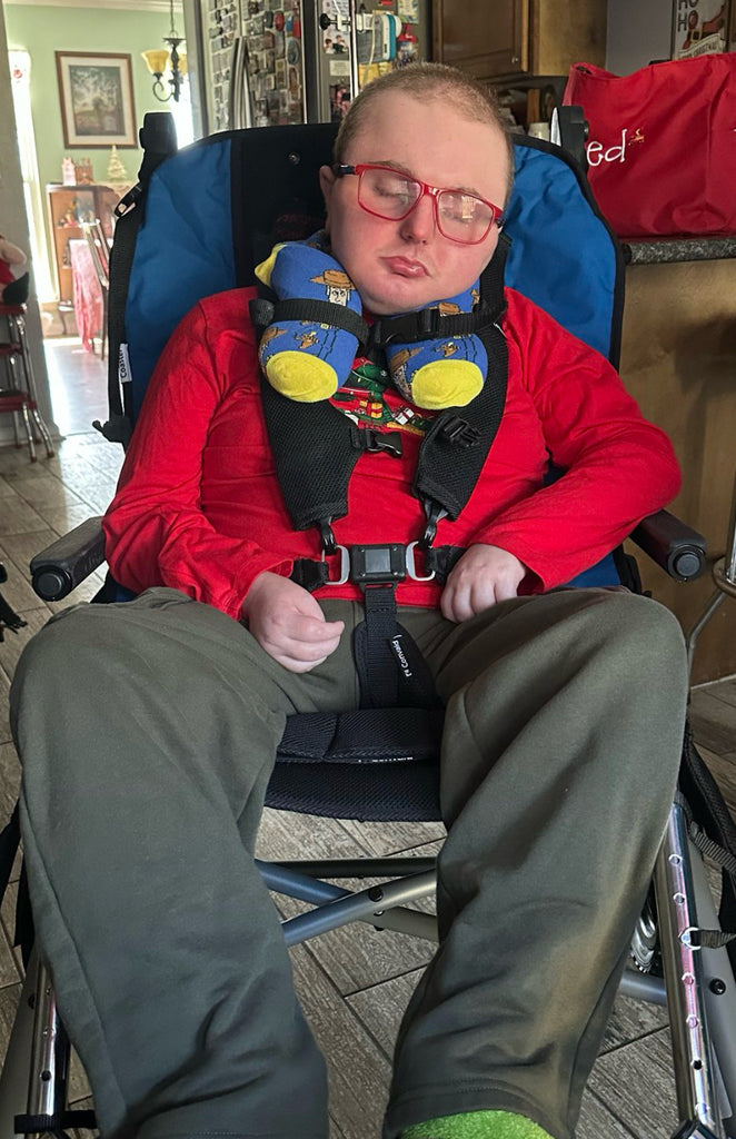 Sponsor A Brave Gown For Sixteen-Year-Old Jed w/ Cerebral Palsy, Epilepsy and Respiratory Disease-Sponsored
