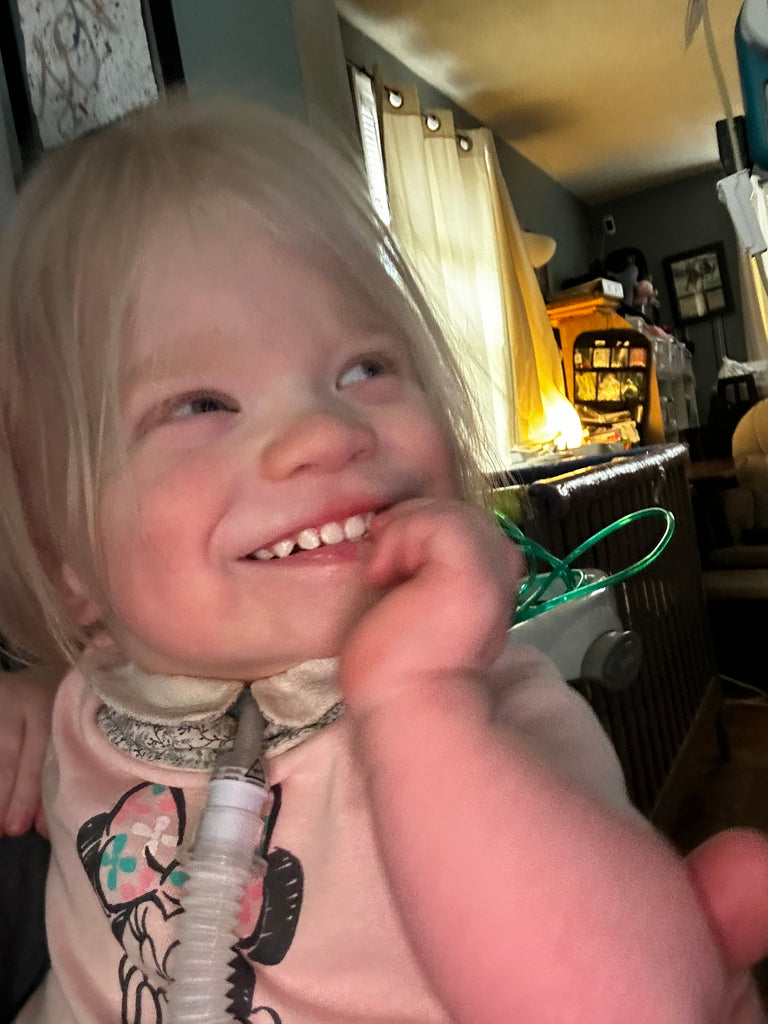 Sponsor A Brave Gown For Three-Year-Old Halie Undergoing Open Heart Surgery