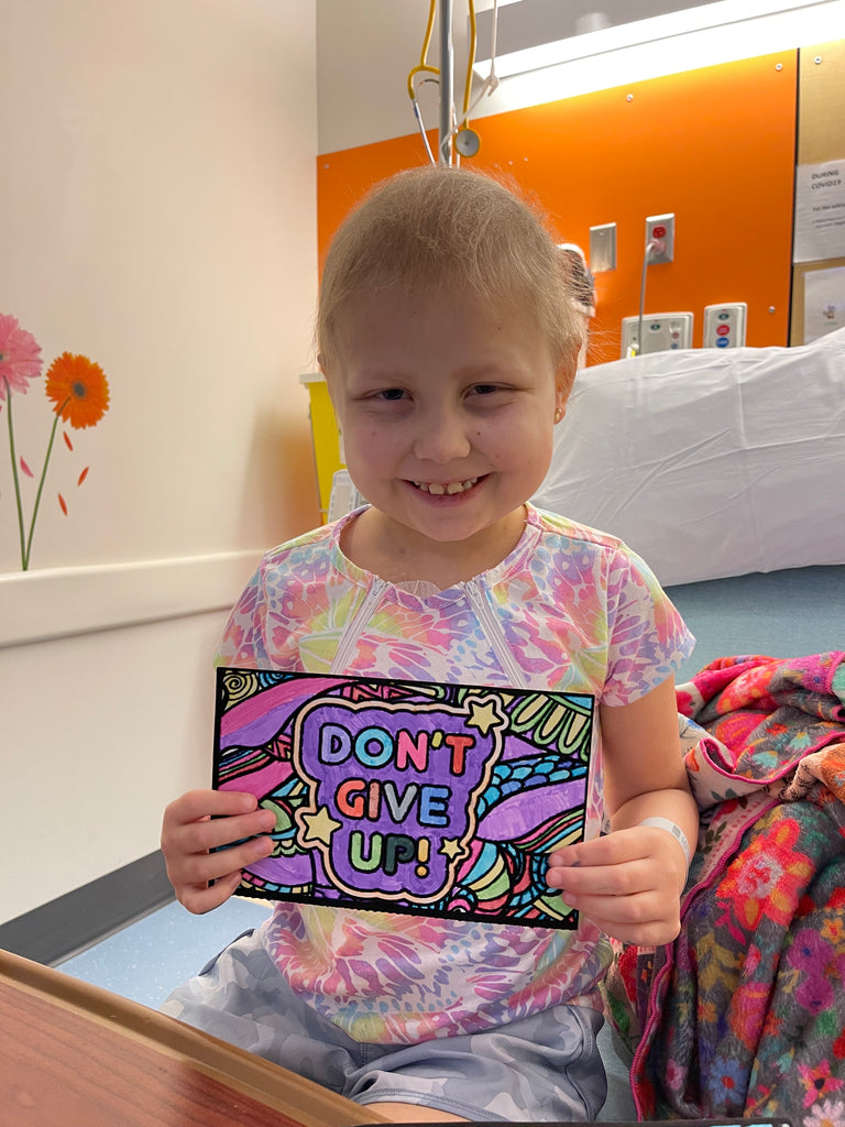 Sponsor A Brave Gown For Six-Year-Old Kaitland in Treatment For Multiple LP