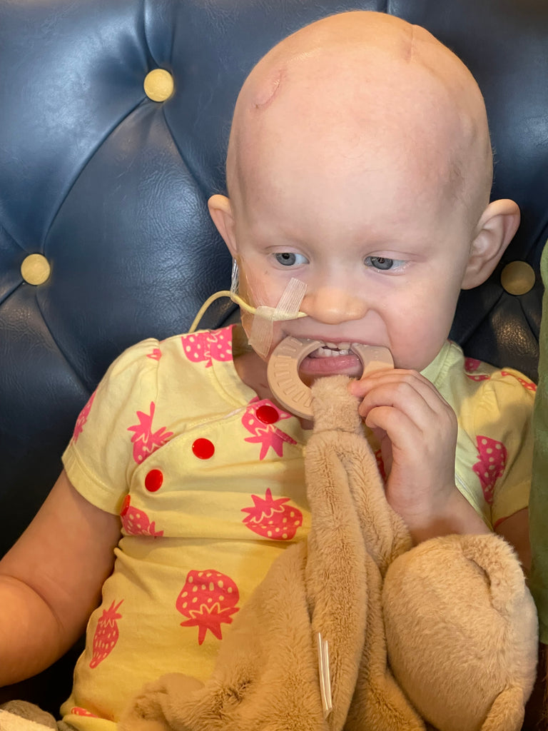 Sponsor A Brave Gown For Two-Year-Old Isla in Treatment w/Brain Cancer-Sponsored