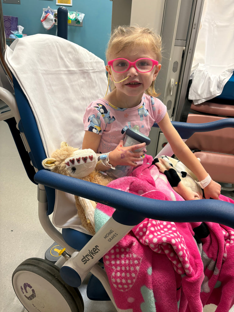 Sponsor A Brave Gown For Five-Year-Old Oaklee w/ HLHS-SPONSORED