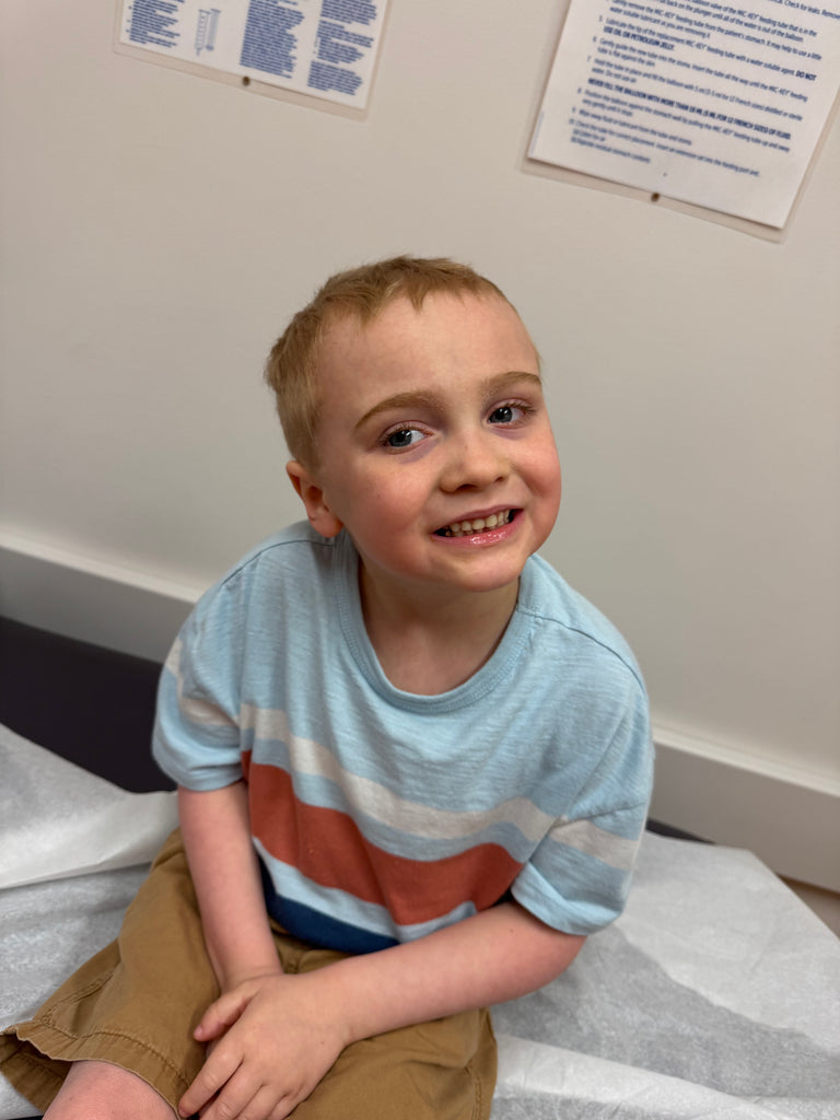 Sponsor A Brave Gown For Seven-Year-Old Logan w/GI Struggles & Seizures
