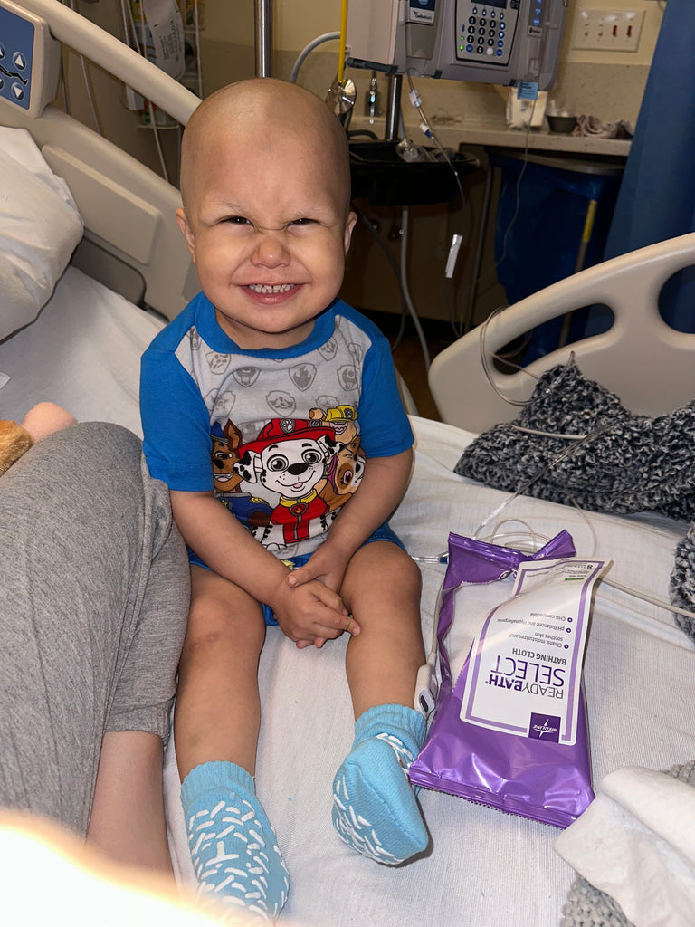 Sponsor A Brave Gown For Three-Year-Old in Treatment w/ Pediatric Cancer