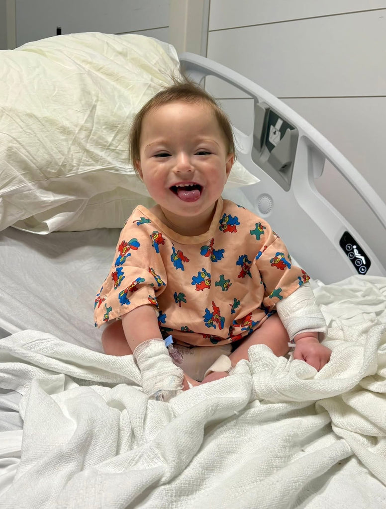 Sponsor A Brave Gown For One-Year-Old Lena June w/ High Risk Metastatic Hepatoblastoma-SPONSORED