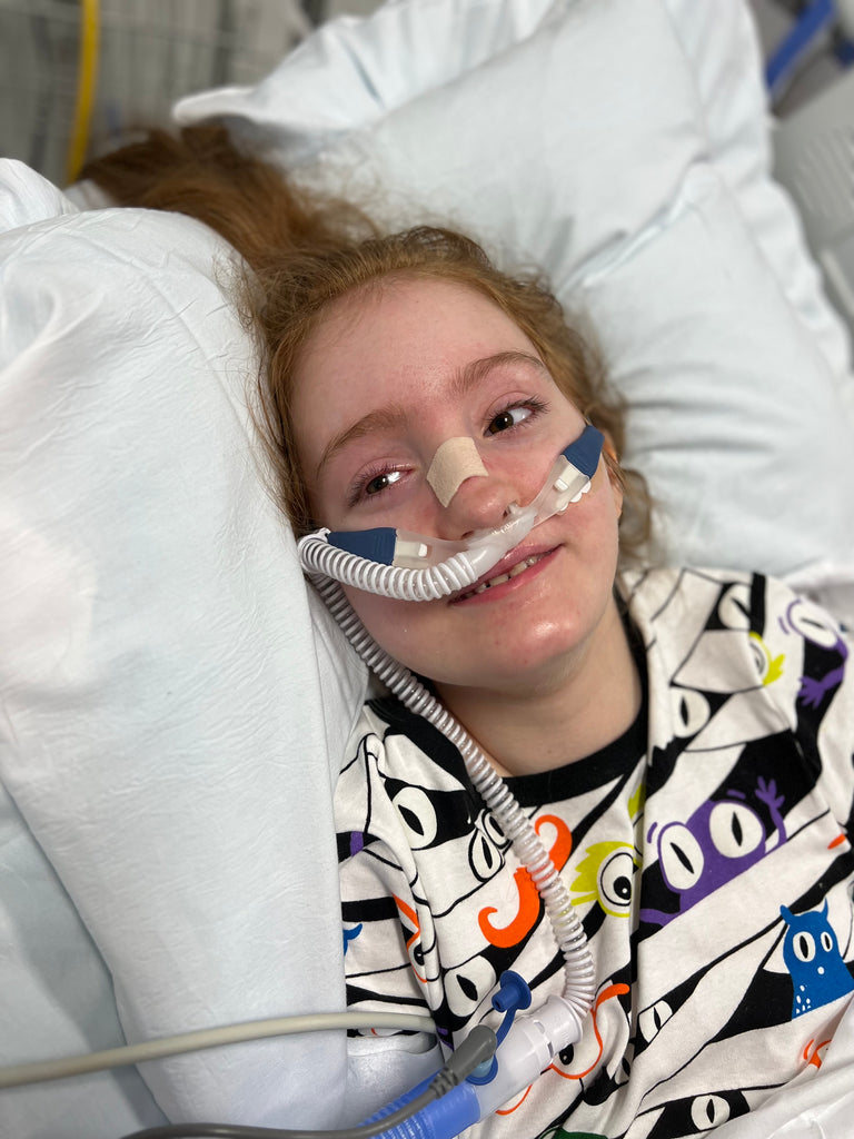 Sponsor A Brave Gown For Nine-Year-Old Amber w/ Severe Respiratory Infections& a Rare Degenerative Disease-Sponsored