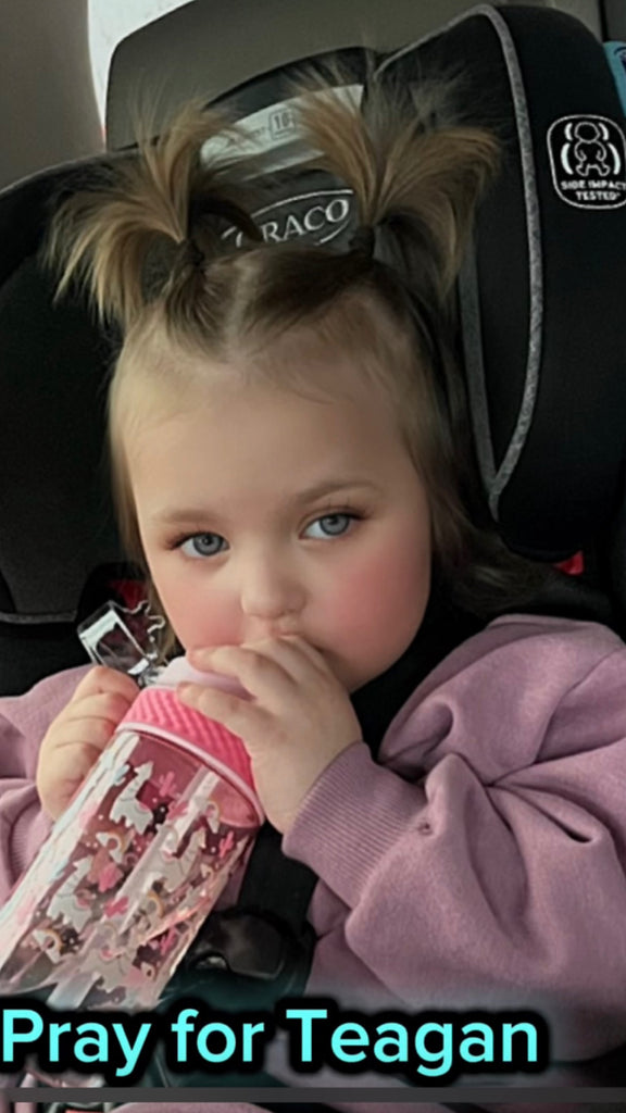 Sponsor A Brave Gown For Two-Year-Old Teagan w/ CNS Brain Tumor-SPONSORED