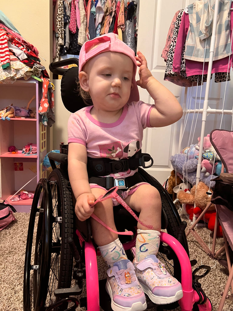 Sponsor A Brave Gown For Twenty-Month-Old Shelby Currently Undergoing Treatment