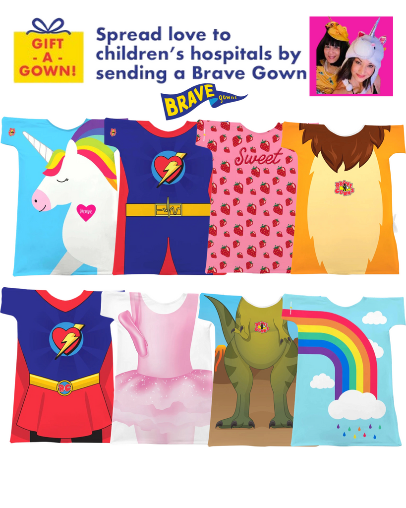 Gift Brave Gowns to Children's Hospitals with Liberté Chan