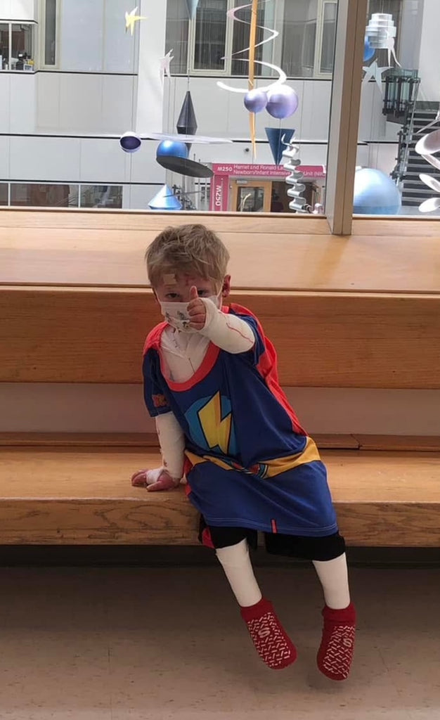 Bring Comfort to Brave Burn Survivors at Pediatric Burn Units
