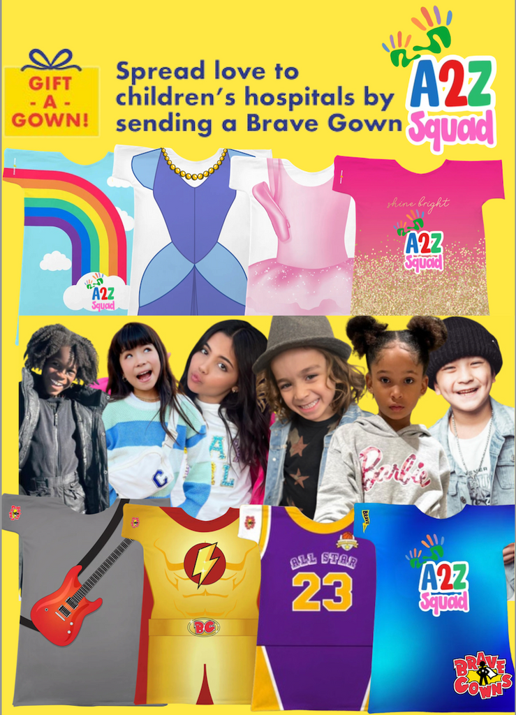 Spread Love & Positivity to Children's Hospitals w/ the A2Z Squad