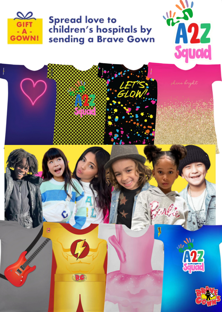 Spread Love & Positivity to Children's Hospitals w/ the A2Z Squad