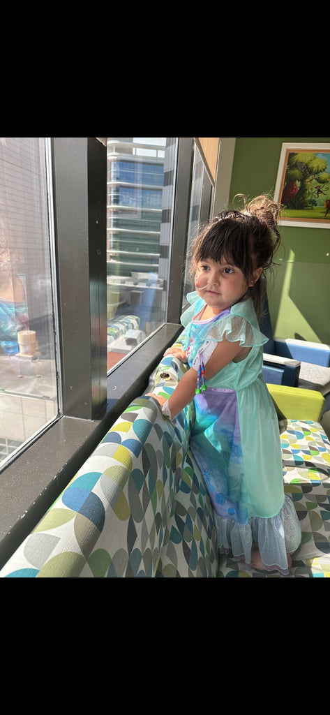Sponsor A Brave Gown For Six-Year-Old Kay in Treatment for Pediatric Cancer