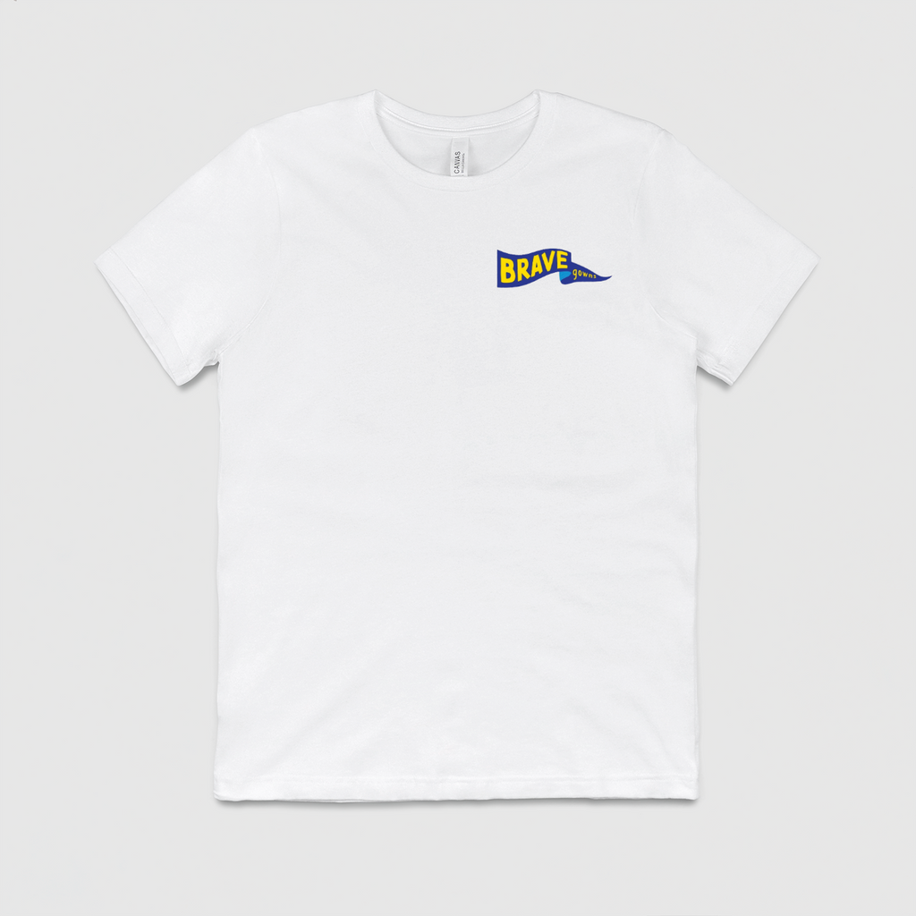 Brave Gowns Banner Unisex Adult T-shirt (6 Colors)