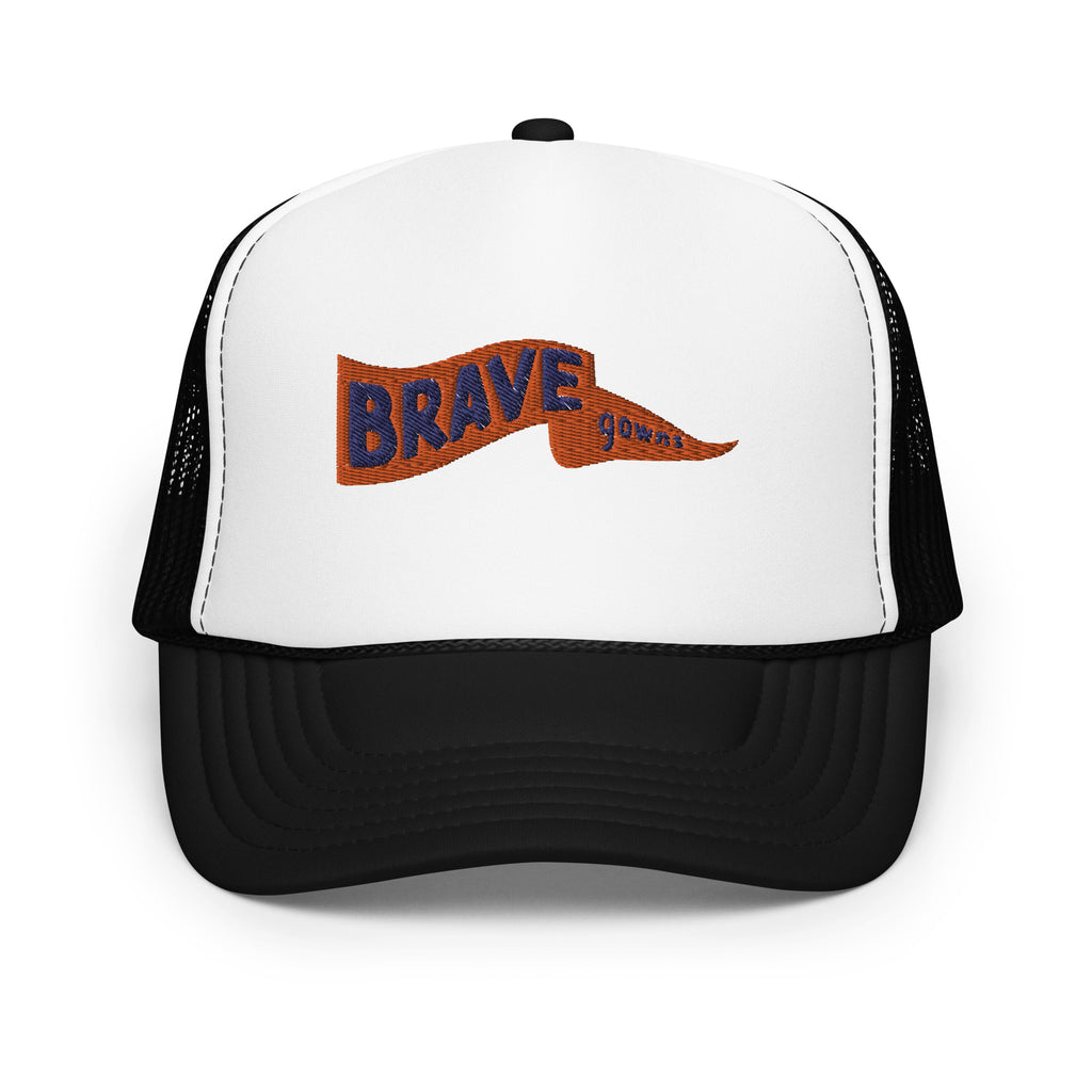 Orange Banner Trucker Hat (4 Colors)