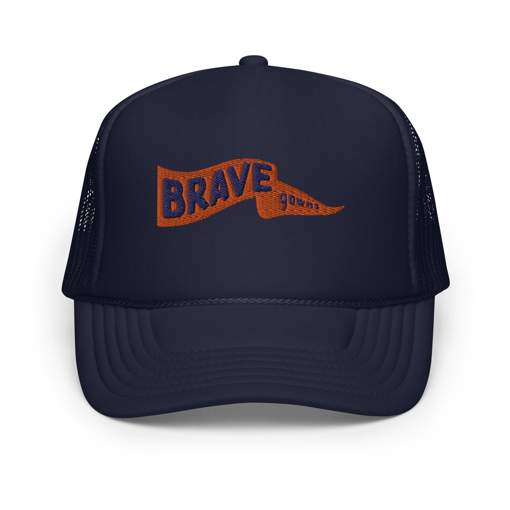 Orange Banner Trucker Hat (4 Colors)