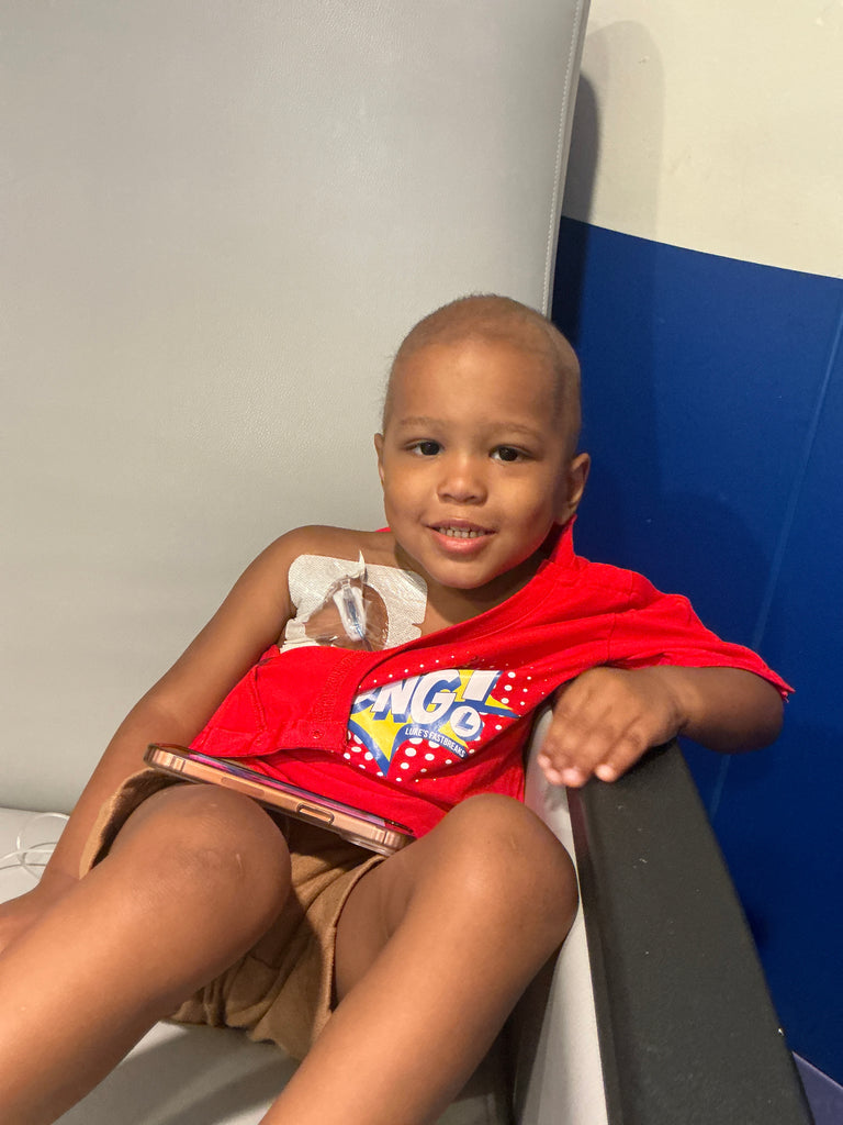 Sponsor A Brave Gown For Four-Year-Old Amari w/ T-Cell Acute Lymphoblastic Leukemia-SPONSORED